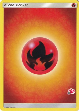 Fire Energy (#24 Charizard Stamped) () - BA  - Promo