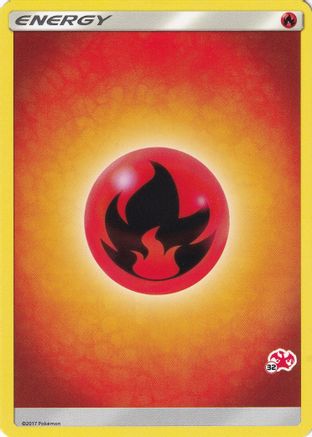 Fire Energy (#32 Charizard Stamped) () - BA  - Promo