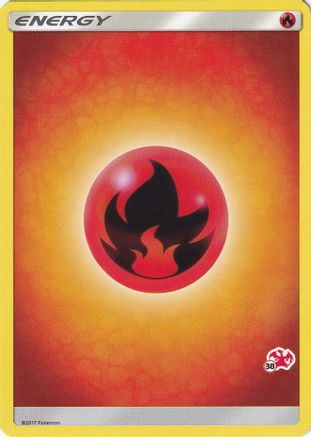 Fire Energy (#38 Charizard Stamped) () - BA  - Promo