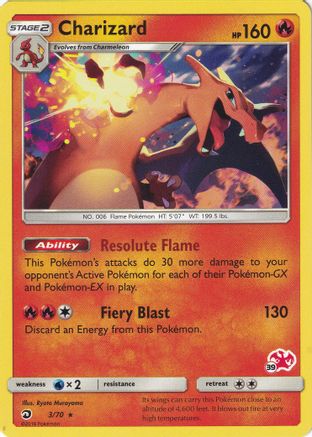 Charizard (003/070) - BA  - Promo