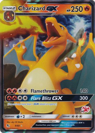 Charizard GX (009/68) - BA  - Promo - Holofoil