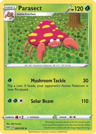 Parasect (004/189) - SDA  - Uncommon