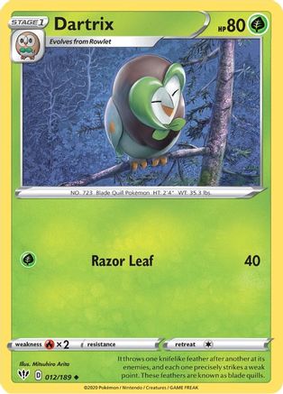 Dartrix (012/189) - SDA  - Uncommon