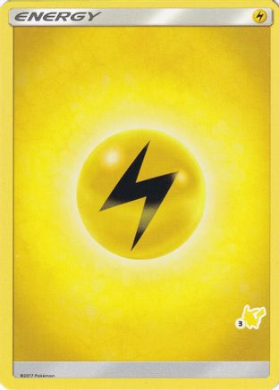 Lightning Energy (#3 Pikachu Stamped) () - BA  - Promo