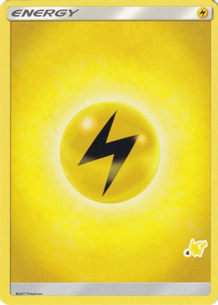 Lightning Energy (#4 Pikachu Stamped) () - BA  - Promo