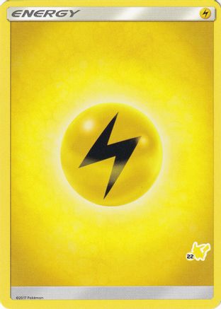 Lightning Energy (#22 Pikachu Stamped) () - BA  - Promo