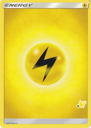 Lightning Energy (#31 Pikachu Stamped) () - BA  - Promo
