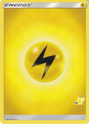 Lightning Energy (#39 Pikachu Stamped) () - BA  - Promo