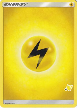 Lightning Energy (#48 Pikachu Stamped) () - BA  - Promo