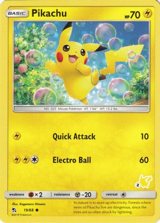 Pikachu (019/068) - BA  - Promo