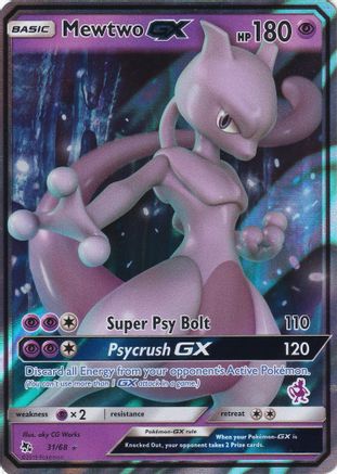 Mewtwo GX (031/068) - BA  - Promo - Holofoil