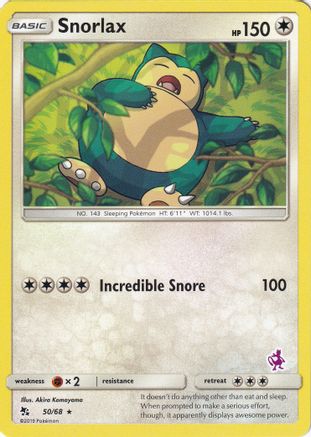 Snorlax (050/68) - BA  - Promo