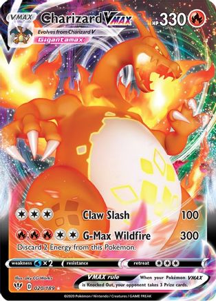 Charizard VMAX (020/189) - SDA  - Ultra Rare - Holofoil