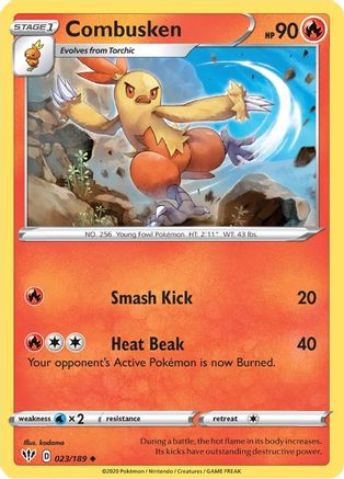 Combusken (023/189) - SDA  - Uncommon