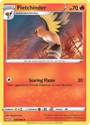 Fletchinder (031/189) - SDA  - Uncommon