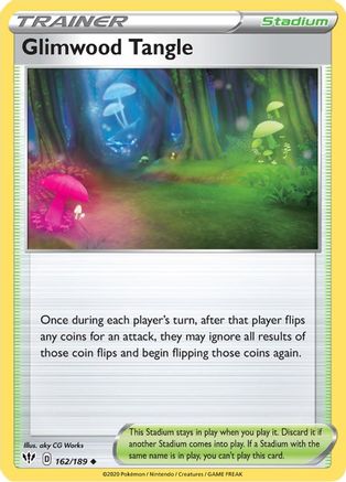 Glimwood Tangle (162/189) - SDA  - Uncommon - Reverse Holofoil