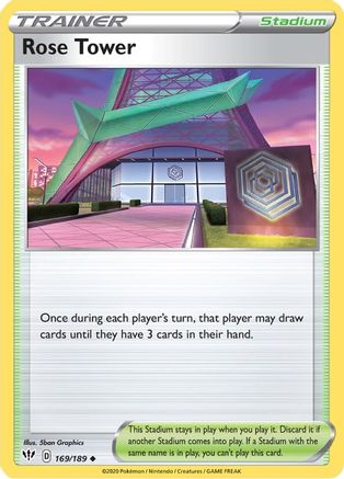 Rose Tower (169/189) - SDA  - Uncommon - Reverse Holofoil