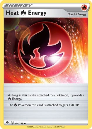 Heat R Energy (174/189) - SDA  - Uncommon