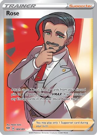 Rose (Full Art) (189/189) - SDA  - Ultra Rare - Holofoil