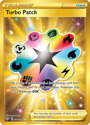 Turbo Patch (Secret) (200/189) - SDA  - Secret Rare - Holofoil