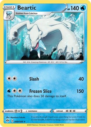 Beartic (049/189) - SDA  - Rare