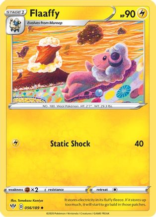 Flaaffy (056/189) - SDA  - Uncommon - Reverse Holofoil