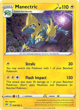 Manectric (059/189) - SDA  - Rare