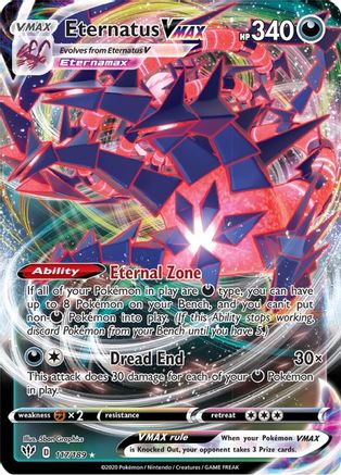Eternatus VMAX (117/189) - SDA  - Ultra Rare - Holofoil