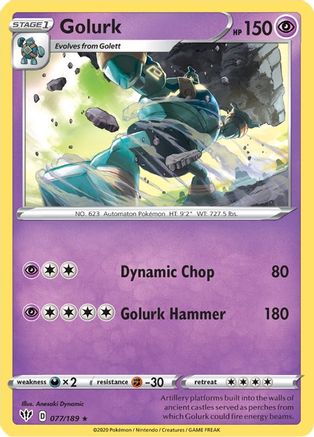 Golurk (077/189) - SDA  - Rare