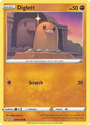 Diglett (084/189) - SDA  - Common
