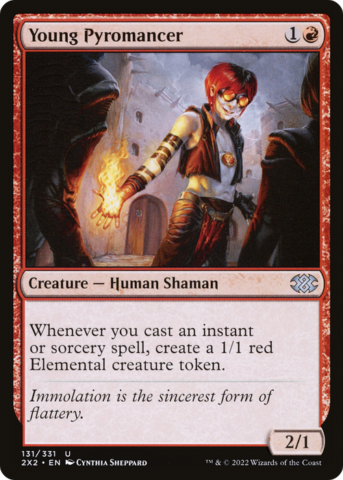 Young Pyromancer (2X2-131) - uncommon - Foil