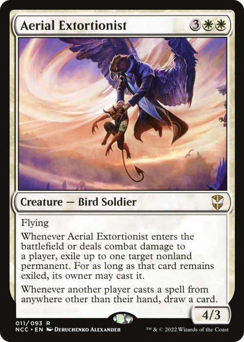 Aerial Extortionist (NCC-011) - rare