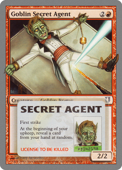 Goblin Secret Agent (UNH-079) - common - Foil
