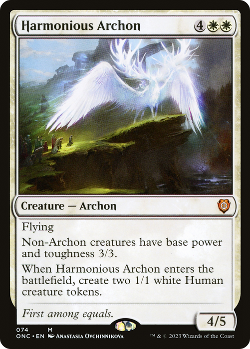 Harmonious Archon (ONC-074) - mythic