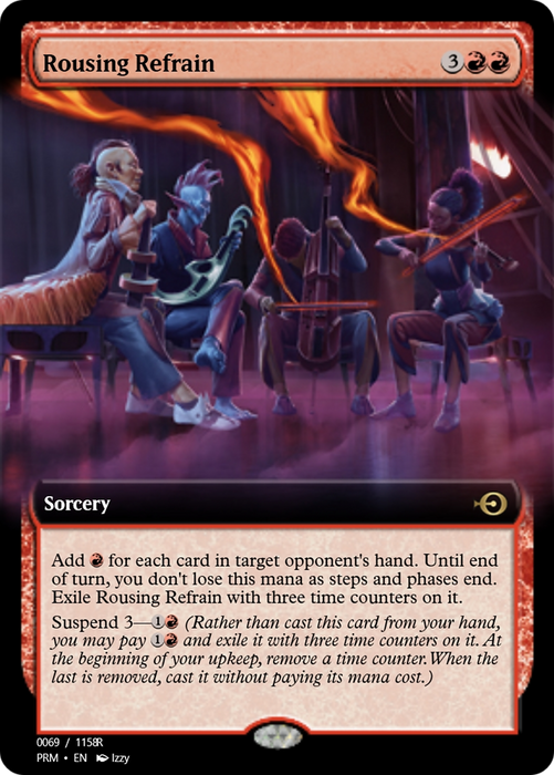 Rousing Refrain (PRM-90110) - rare - Foil