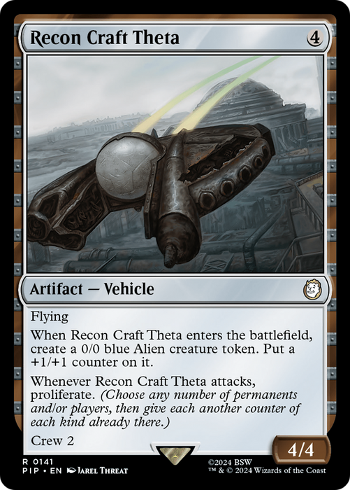 Recon Craft Theta (PIP-141) - rare - Foil