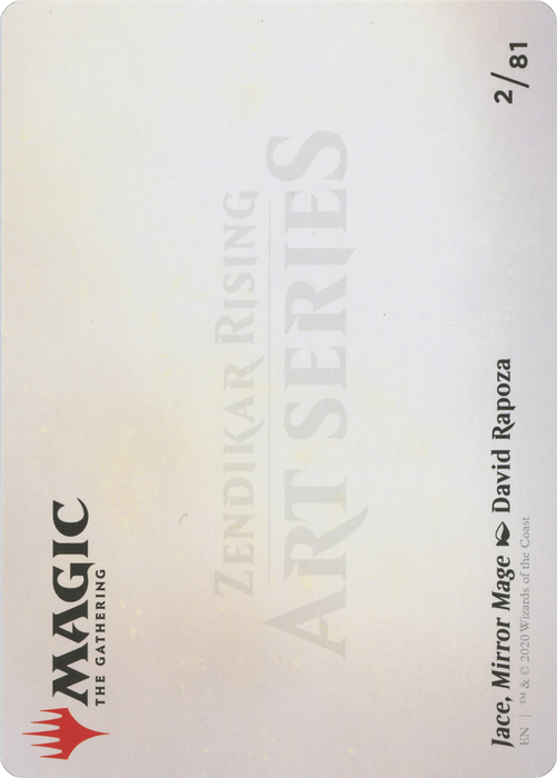 Jace, Mirror Mage // Jace, Mirror Mage (AZNR-002) - common (Borderless)