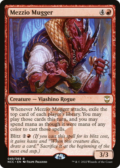 Mezzio Mugger (PPSNC-49P) - rare - Foil