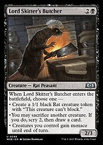 Lord Skitter's Butcher (WOE-099) - uncommon - Foil