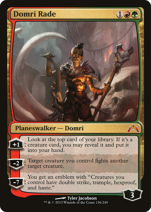 Domri Rade (GTC-156) - mythic - Foil