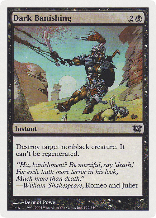 Dark Banishing (9ED-122) - common