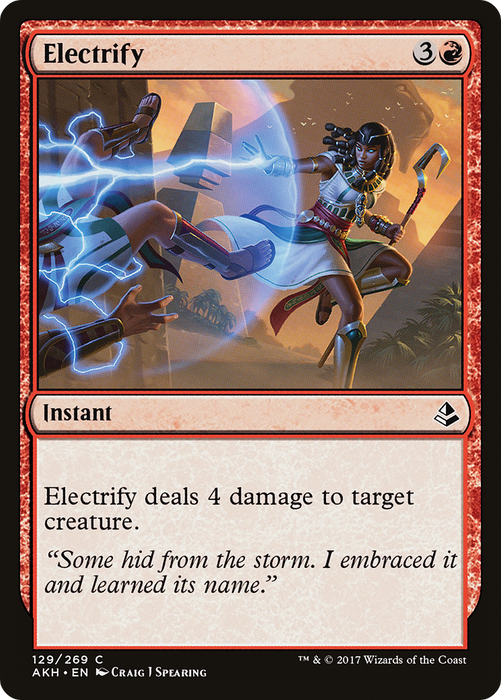 Electrify (AKH-129) - common