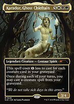 Karador, Ghost Chieftain (SLD-1646) - mythic