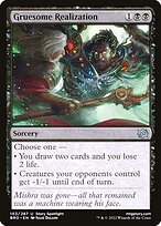 Gruesome Realization (BRO-103) - uncommon - Foil