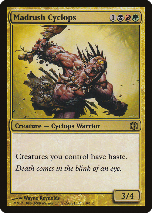 Madrush Cyclops (ARB-119) - rare - Foil