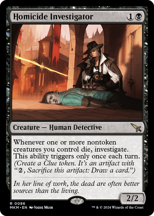 Homicide Investigator (MKM-086) - rare