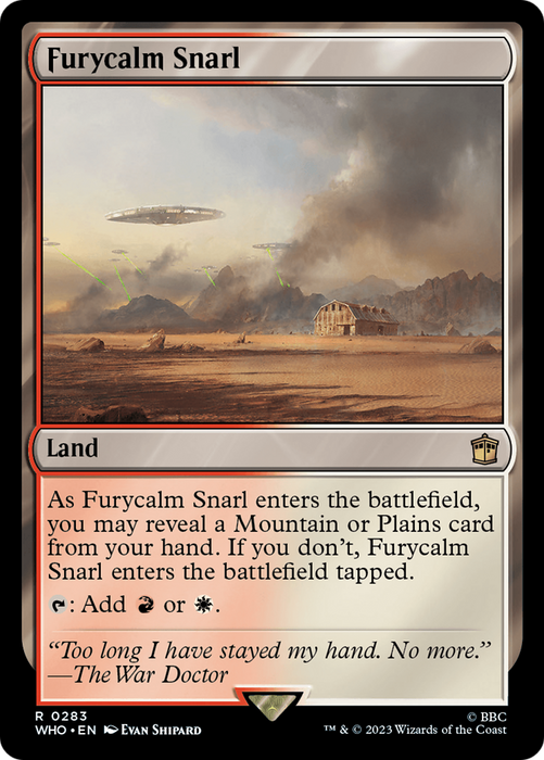 Furycalm Snarl (WHO-283) - rare - Foil