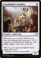 Stonebinder's Familiar (STX-031) - uncommon