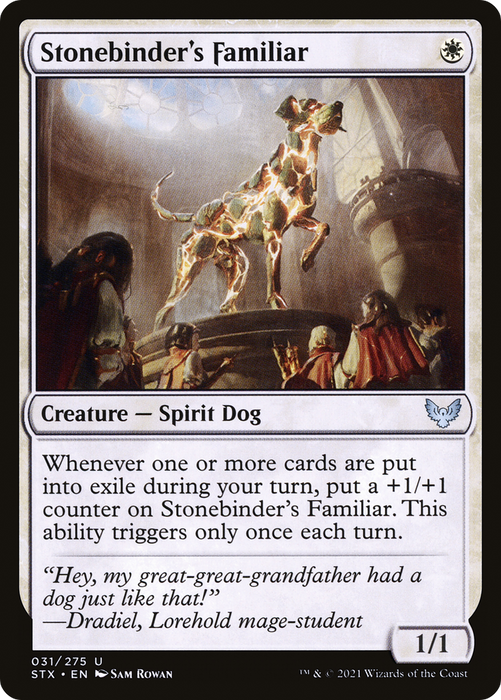 Stonebinder's Familiar (STX-031) - uncommon