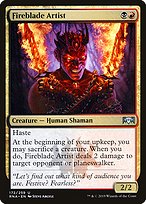 Fireblade Artist (RNA-172) - uncommon - Foil